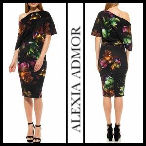 NWOT Alexia Admor Olivia Enchanted Garden Dress